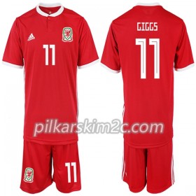 Koszulka Walia Giggi 11 Dziecięca Główna 2018-2019 - Koszulki Piłkarskie